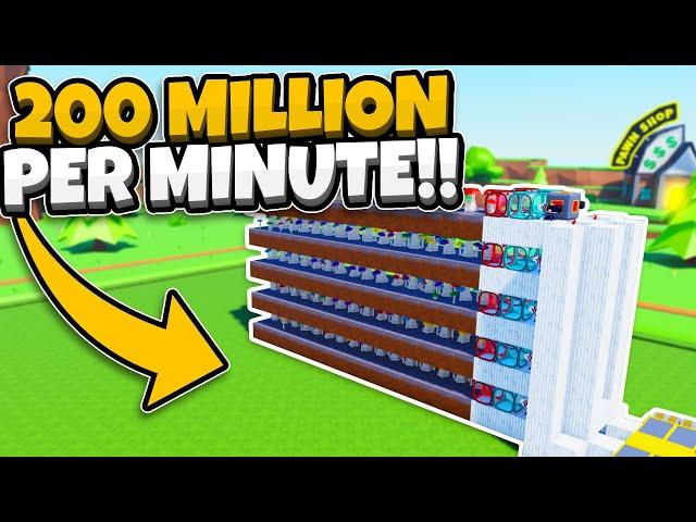 The NEW BEST Mushroom Farm! | Block Tycoon ROBLOX