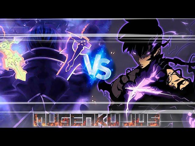 Kirito (3 forms) vs Sung Jin Woo [Sword Art Online vs Solo Leveling] in MUGEN JUS