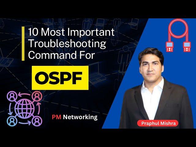 OSPF Troubleshooting Commands For Network Engineers #ospf #network_engineer #pmnetworking