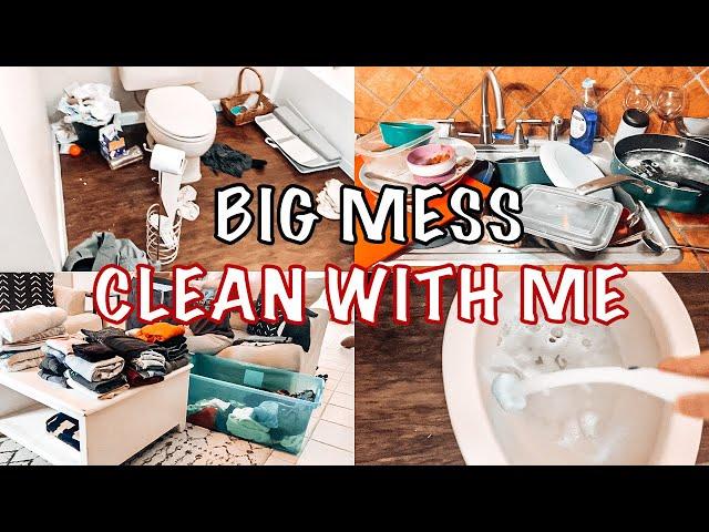 MESSY HOUSE CLEANING MOTIVATION | REAL LIFE CLEAN WITH ME 2023 | SUMMER CLEANING | CLEANING WITH KIM