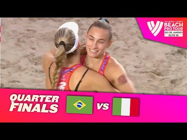 Carol/Barbara vs. Gottardi / Orsi Toth, R. - Quarter Finals Highlights | Rio de Janeiro 2024