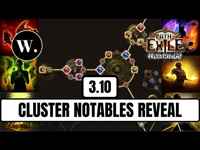 [Delirium League] 3.10 Cluster Jewel Notables Reveal - First Impressions