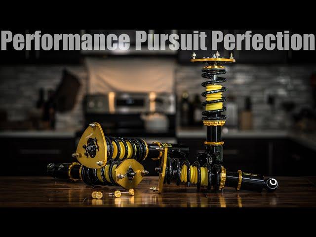 Performance, Pursuit, Perfection Yellow Speed Racing Coilovers