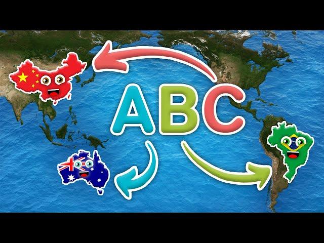 Countries of the World from A to Z | KLT Geography