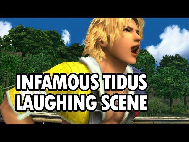 Tidus Laughing Scene - Final Fantasy X-HD Remaster [English, 1080p]