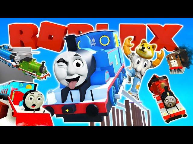 All Of My Thomas & Friends Roblox Accidents & Crashes!