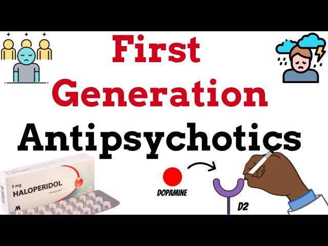 First Generation Antipsychotics - Best Explanation ! Your professor made it too complicated