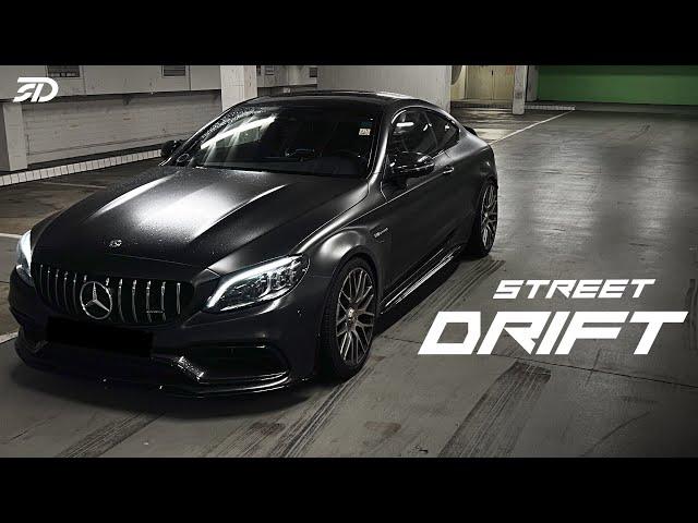 SD // MERCEDES C63s AMG GERMAN STREETDRIFT COMPILATION // POV - DRIFT - DONUT