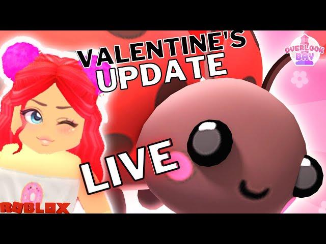 *LIVE VALENTINE UPDATE RELEASE* ! Gameplay With Fans In Roblox Overlook Bay Valentines Day