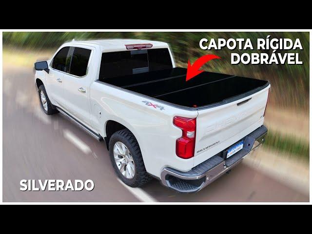 Instalação na Silverado da Capota Rígira Dobrável - Flash Fold