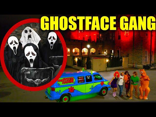 SCOOBY GANG vs GHOSTFACE ARMY at The Addams Family Castle! (Final Battle)