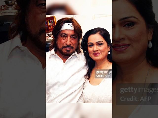 Shakti Kapoor with his beautiful wife ‍️‍ #shakti #shivangi #beautiful #90s #lovesong #shorts