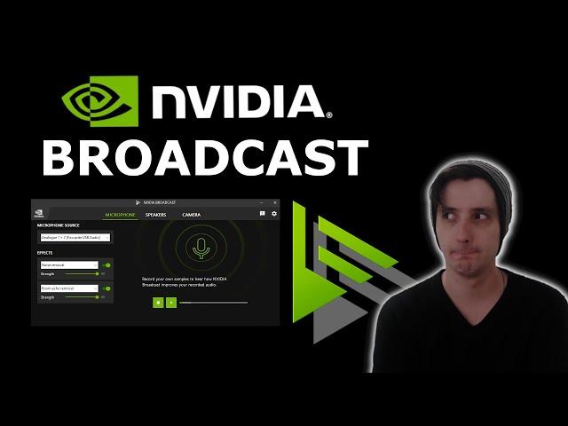 NVIDIA Broadcast - No green screen! (How-To)