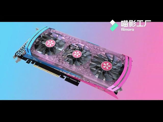 YESTON-Sakura graphics card design