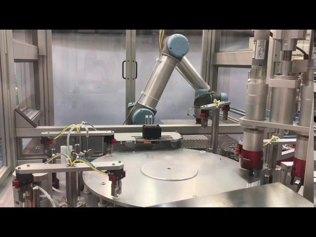 Automated Filling, Capping Labelling System