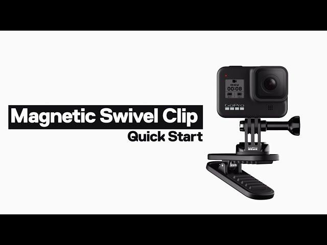 GoPro: Magnetic Swivel Clip | HERO8 Black Quick Start