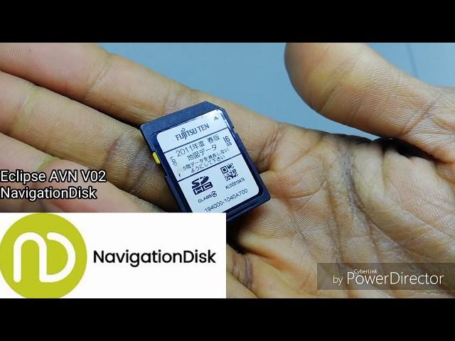 Nissan Xtrail AVN V02 Eclipse SD card from Japan NavigationDisk