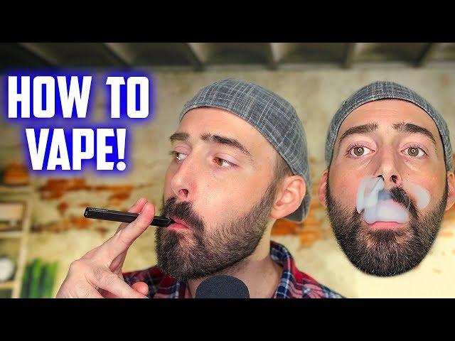 HOW TO VAPE! Vape Tutorial! Beginners Guide To Vaping! Inhale/Exhale Vape Techniques!