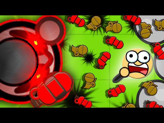 Surviv.io SPAMMING 100s OF GRENADES ON NOOBS! | GRENADE KAMIKAZE TROLLING |Funniest Survivio Moments