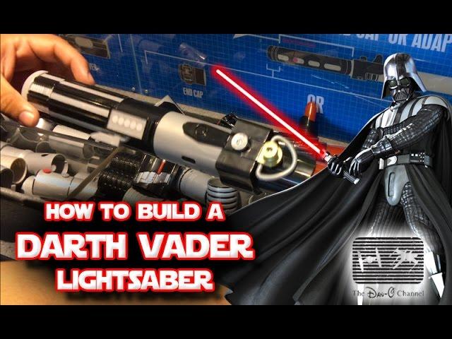 Star Wars | Build your own Darth Vader Lightsaber toy at Disneyland