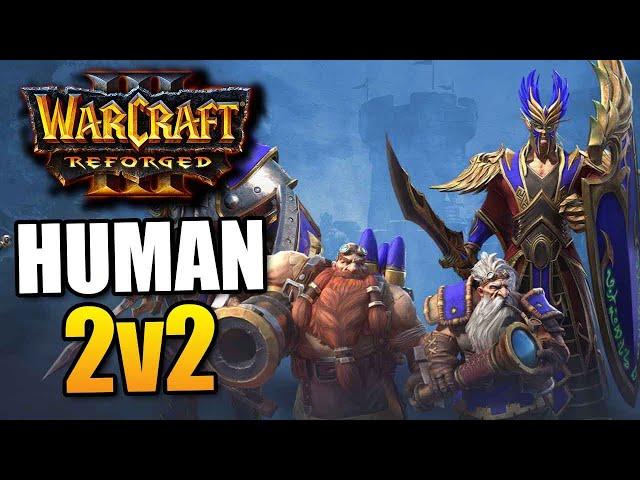 Human 2v2 - archmage time!! ft. KendricSwissh // Warcraft 3: Reforged