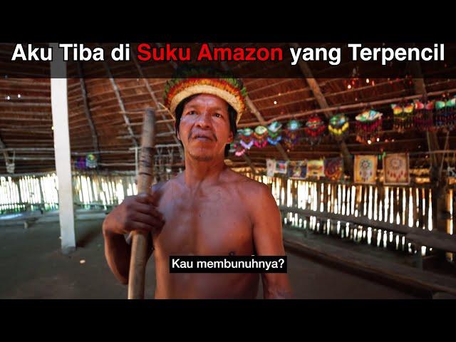 Aku tiba di suku terpencil di hutan amazon | suku boras