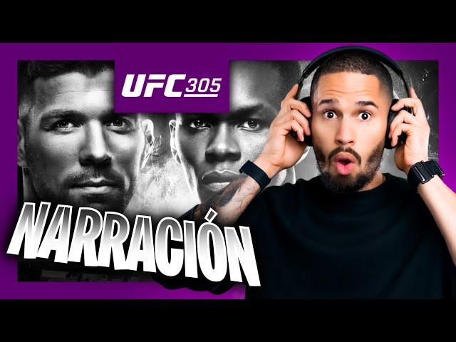 UFC 305: Narración EN VIVO!