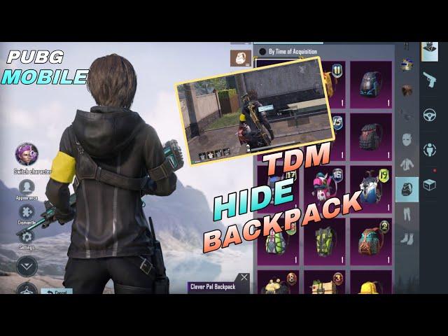 How to Hide Backpack in TDM ️ | Automatic Hide..