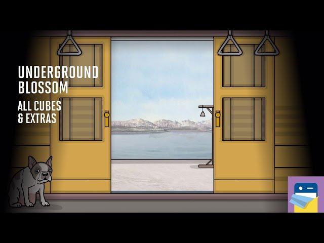 Underground Blossom: All Cubes & Extra Achievements Walkthrough Guide & iOS Gameplay (by Rusty Lake)