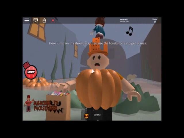 ROBLOX- Trick r Treat Obby -Packstabber Obbys- Gameplay nr.0788+