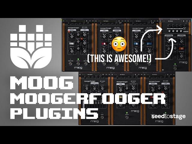 Sound Design with Moog Moogerfooger Plugins and Ableton Live