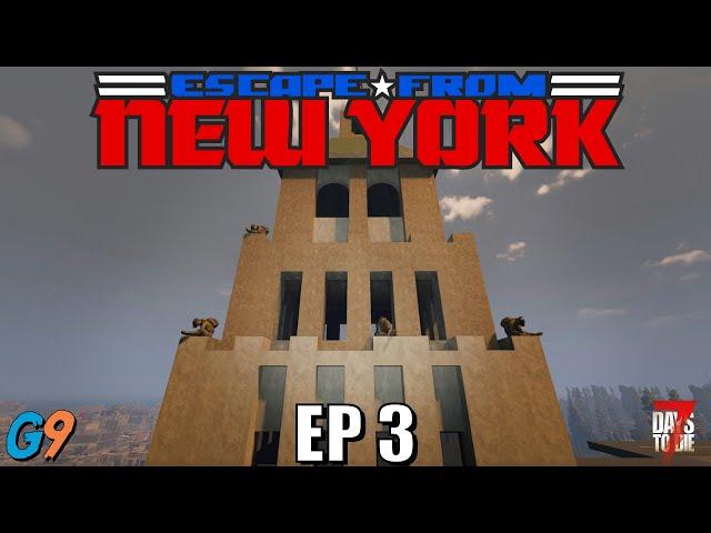 7 Days To Die - Escape From New York EP3 (Half a Skull, Lots of Loot)