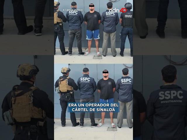 Un golpe más al narco: Detienen a "El Tigre" exmando policial y operador del Cártel de Sinaloa