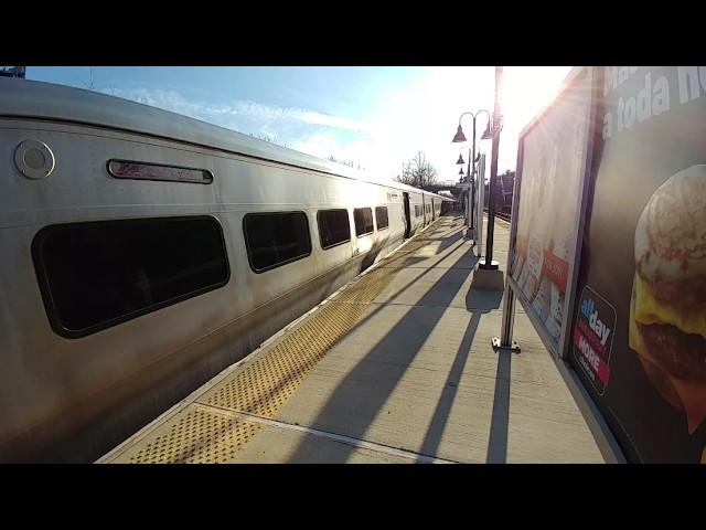 MTA Metro-North Railroad - Bombardier M7A #4125 departing Wakefield