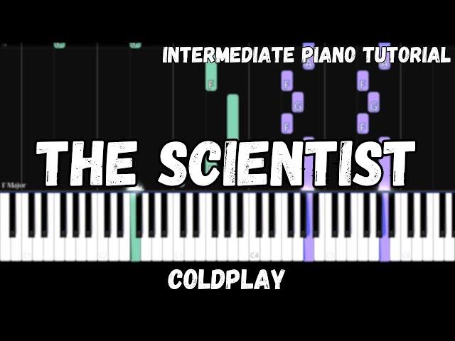 Coldplay - The Scientist (Intermediate Piano Tutorial)