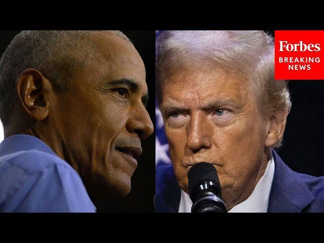 'He Is Looking A Little Bit Older, Isn't He?': Trump Mocks Obama's Appearance On Campaign Trail