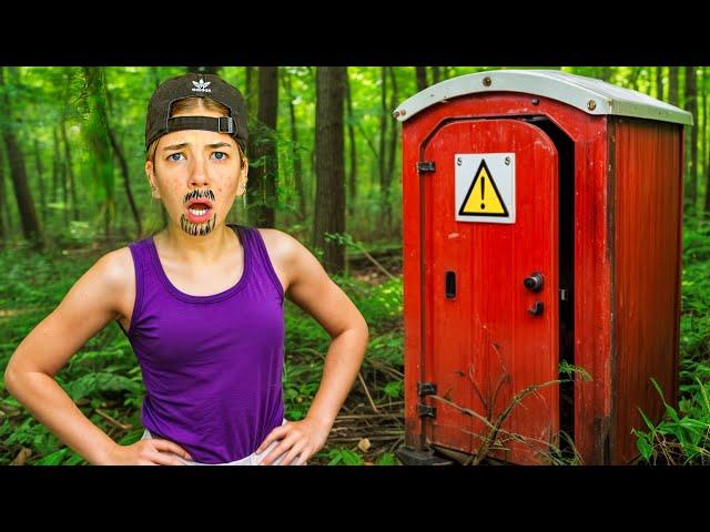 Ky And Tie Find A Porta Potty!