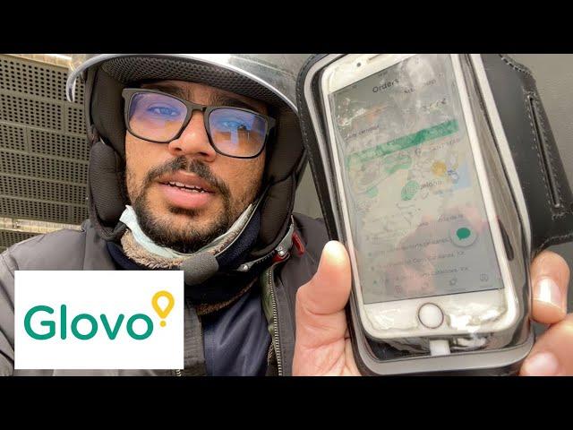 A day in life of Glovo delivery rider in barcelona #Barcelona #Spain #Glovoespaña​