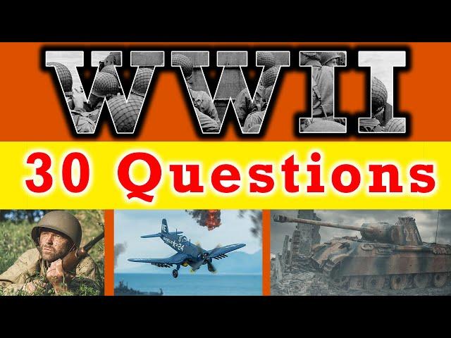 Hard WW2 Quiz – World War 2 Quiz [2022] Virtual Trivia Night, Pub Quiz