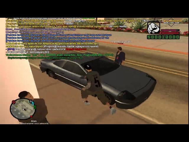 Gta San Andreas SAMP - մաս 6 - հայկական սեռվեռ Kumayri RP - Հայերեն /Armenian