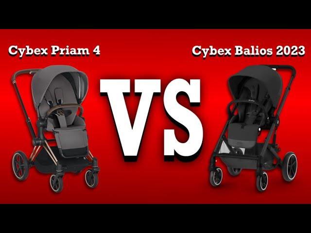 Cybex Priam 4 (2023) vs Cybex Balios S Lux (2023)