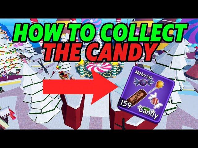 How To Collect Candy In The New Blox Fruit Christmas Update ️