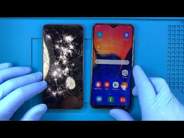 Samsung Galaxy A10 падает с седьмого этажа?