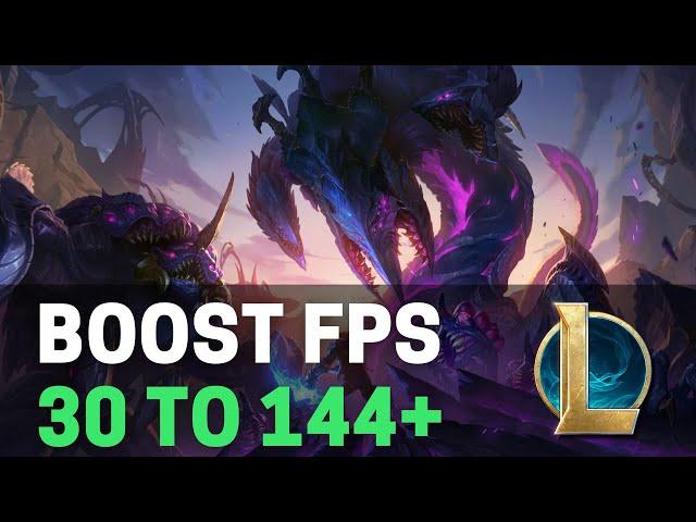 [2024] BEST PC Settings for League of Legends S14! (Maximize FPS & Visibility)