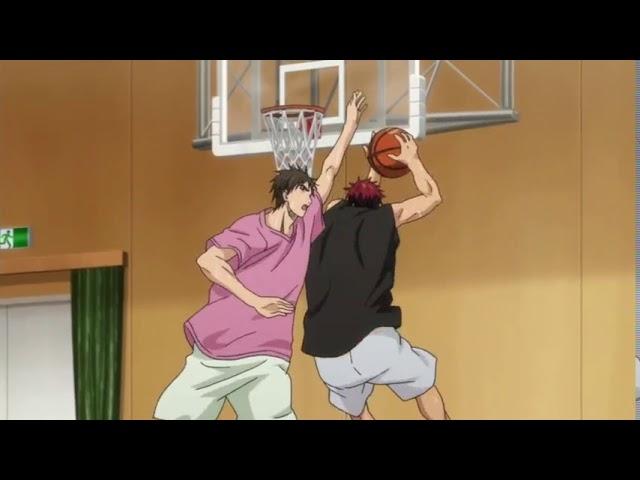 Kagami vs Kiyoshi (kuroko no basketball)