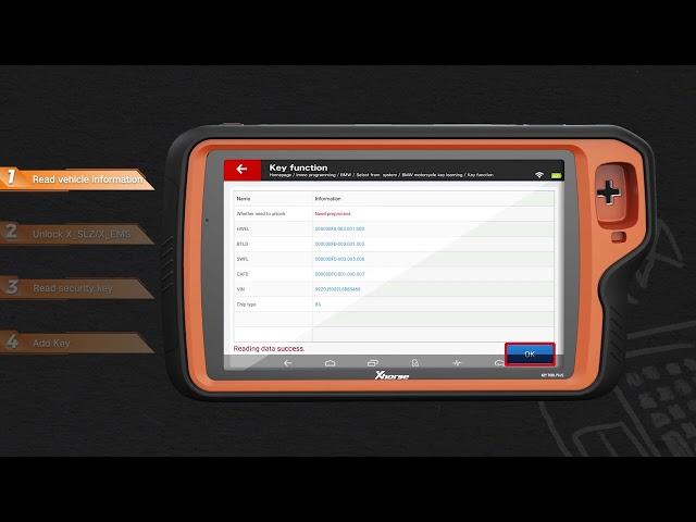 Xhorse VVDI KEY TOOL PLUS BMW Motorcycle Key Learning