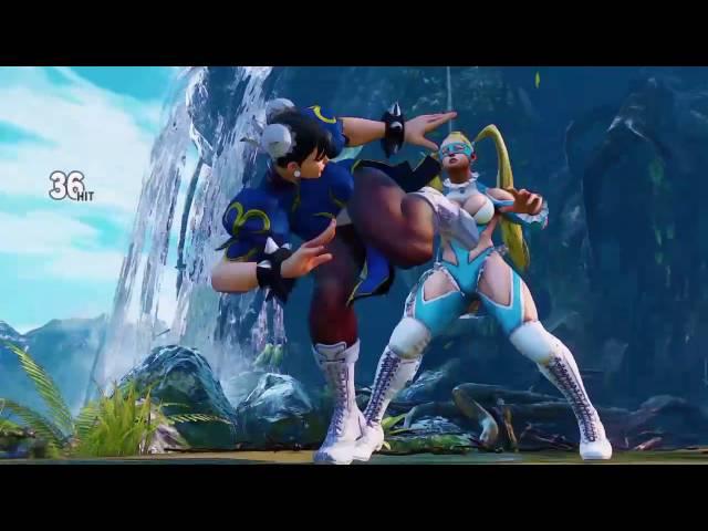 Street Fighter 5: All Female Critical Arts