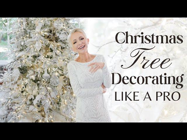 Christmas Tree Decorating Like a Pro | Dreamy White Christmas