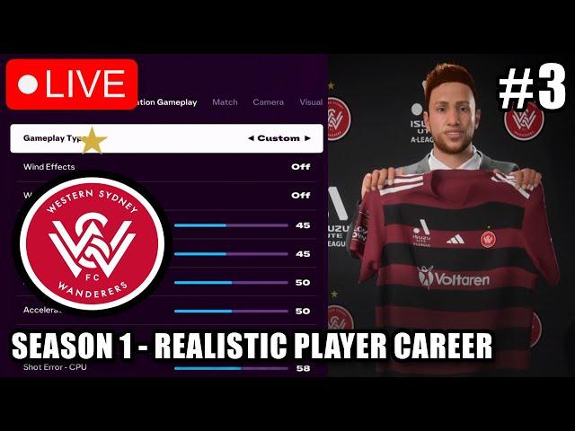 *LIVE* Top of the Table! | EA FC 25 Realistic Sliders Player Career Mode EP3