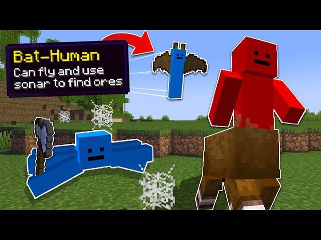 Minecraft Manhunt, But I Can Fuse With Mobs...